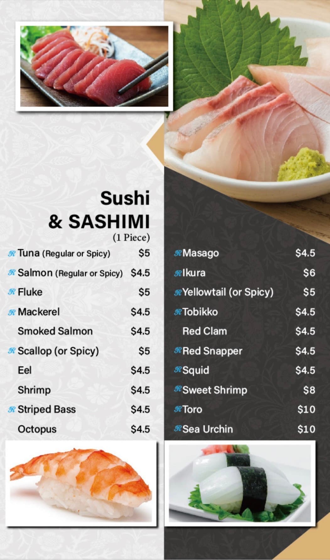 Sushi & Sashimi